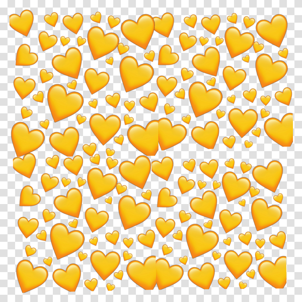 Yellow Hearts Wallpapers Top Free Yellow Hearts Purple Heart Emoji Background, Lamp, Sesame, Seasoning, Food Transparent Png