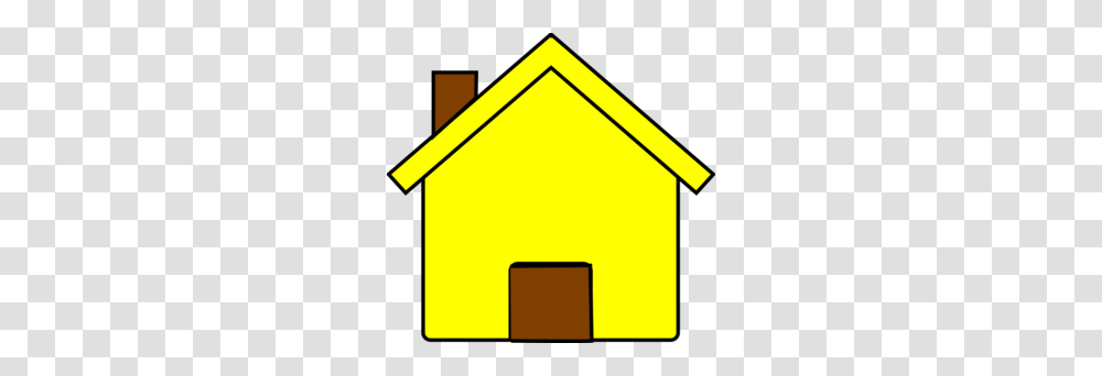 Yellow House Clip Art, Building, Label, Outdoors Transparent Png