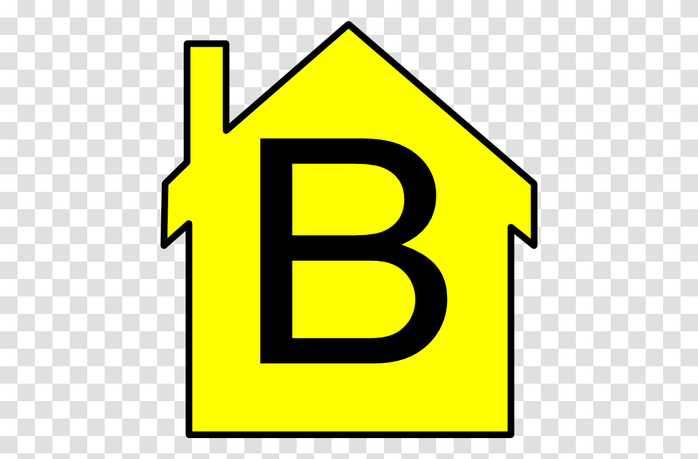Yellow House Outline Clip Arts For Web, Number, Sign Transparent Png