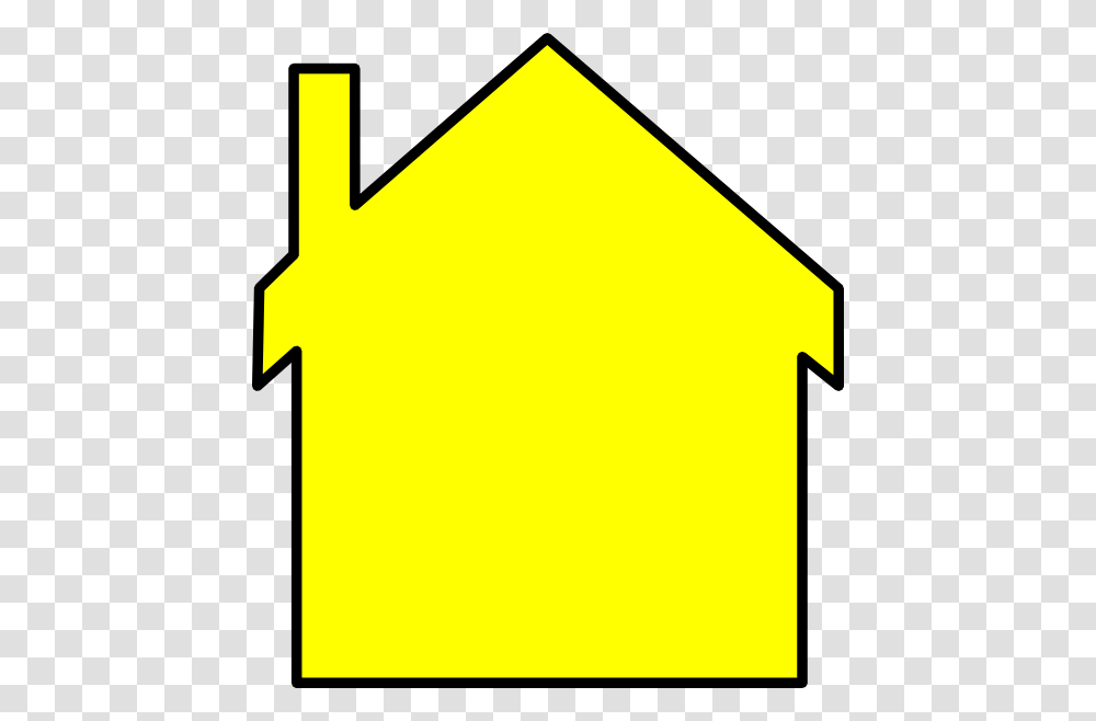 Yellow House Outline Svg Clip Arts, Label, First Aid Transparent Png