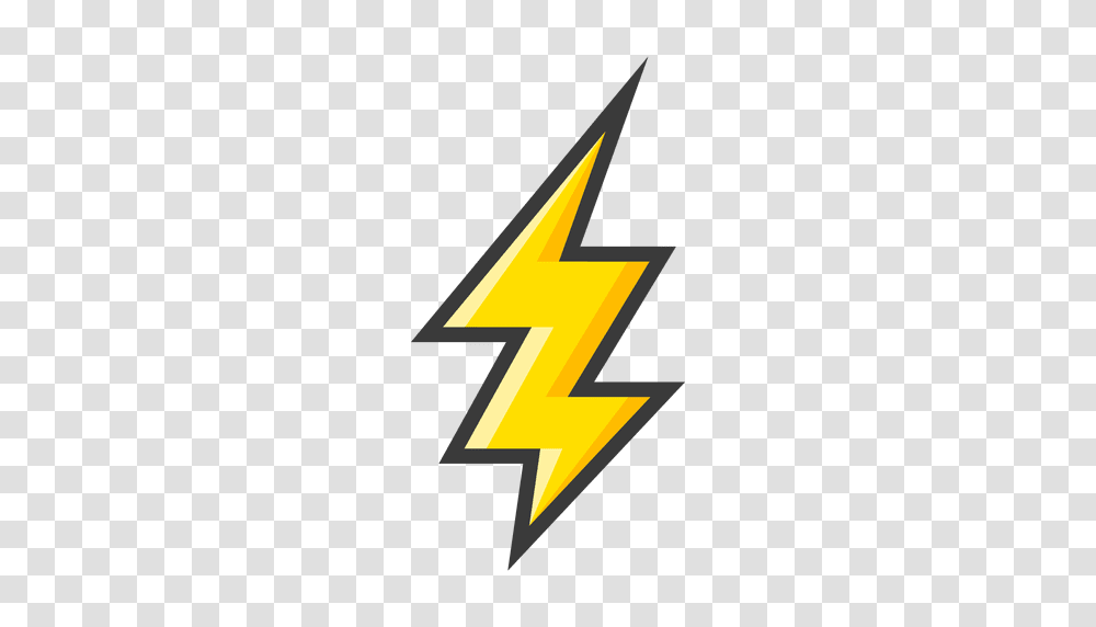 Yellow Ightning Bolt, Logo, Word Transparent Png