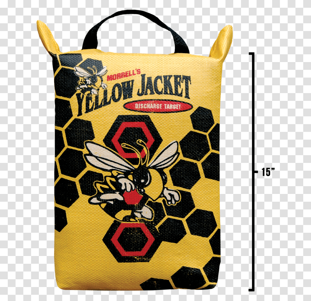 Yellow Jacket, Bag, Label, Bomb Transparent Png