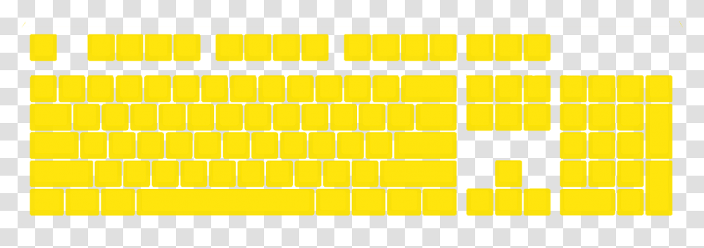 Yellow Keyboard Key S Ansi Keycap, Computer, Electronics, Computer Hardware, Computer Keyboard Transparent Png