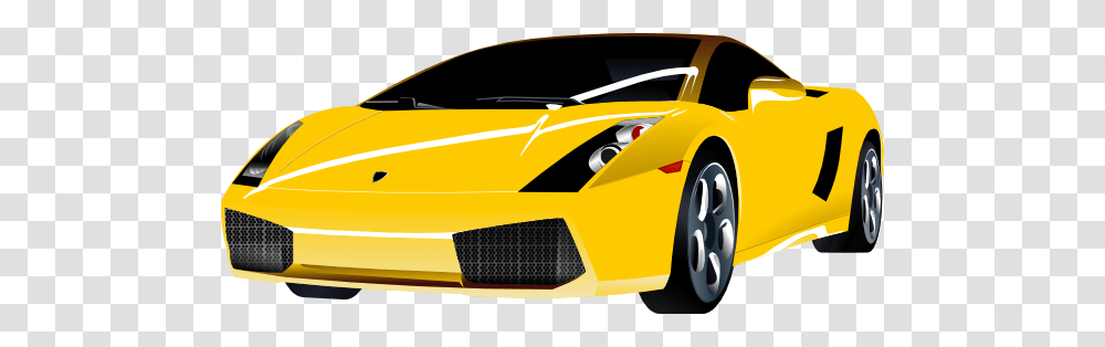 Yellow Lamborghini Clip Art, Tire, Wheel, Machine, Car Transparent Png