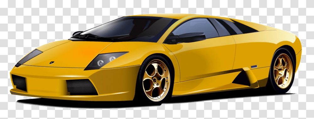 Yellow Lamborghini Free Download Lamborghini Murcielago, Wheel, Machine, Tire, Car Transparent Png
