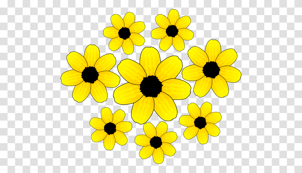 Yellow Leaf Flower Clip Arts For Web, Plant, Blossom, Daisy, Daisies Transparent Png