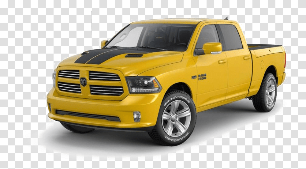 Yellow Lexus Image Background Yellow And Black Dodge Ram, Car, Vehicle, Transportation, Pickup Truck Transparent Png