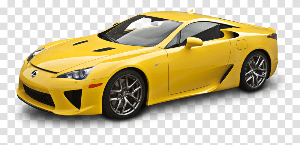 Yellow Lexus Lfa Car Image Classic Cars Toyota, Vehicle, Transportation, Spoke, Machine Transparent Png