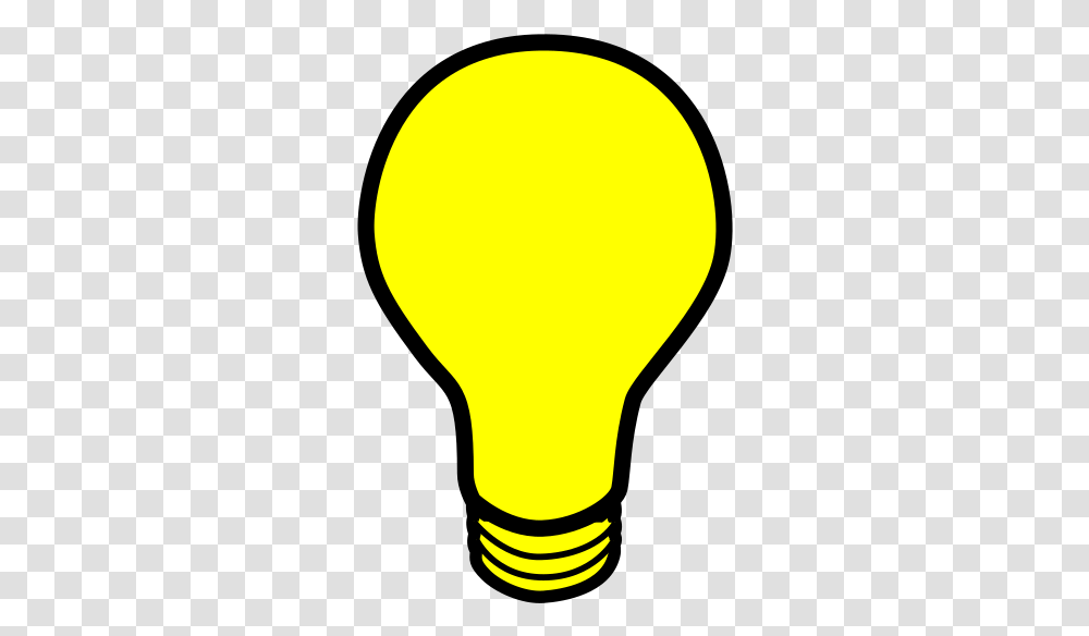 Yellow Light Bulb Svg Vector Clip Art Light Bulb Clip Art, Lightbulb, Balloon,  Transparent Png