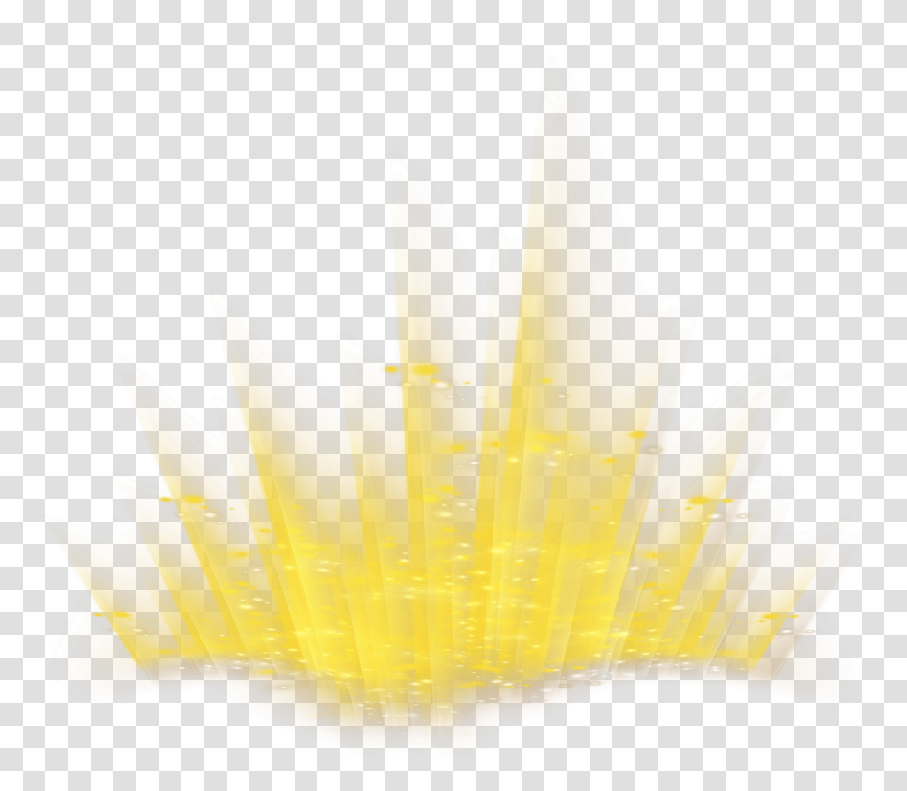 Yellow Light Effect Picket Fence, Lighting, Crystal, Plant, Mineral Transparent Png
