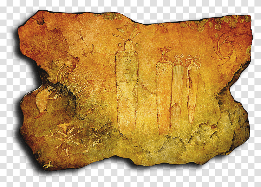 Yellow Light Rays Rock, Archaeology, Soil, Painting Transparent Png