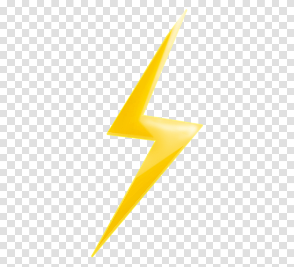 Yellow Lightning Picture Triangle, Symbol, Axe, Tool, Hammer Transparent Png
