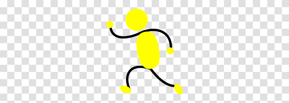 Yellow Man Running Left Clip Art, Moon, Outer Space, Night, Astronomy Transparent Png