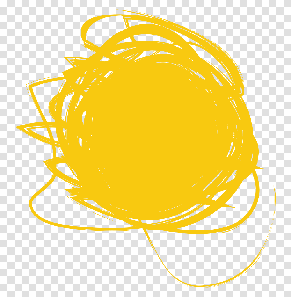 Yellow Marker Scribble, Plant, Produce, Food, Vegetable Transparent Png