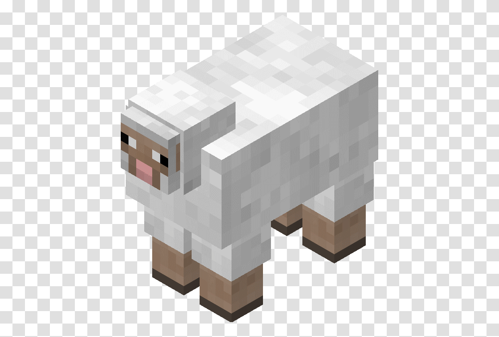 Yellow Minecraft Sheep, Toy, Building, Concrete, Table Transparent Png