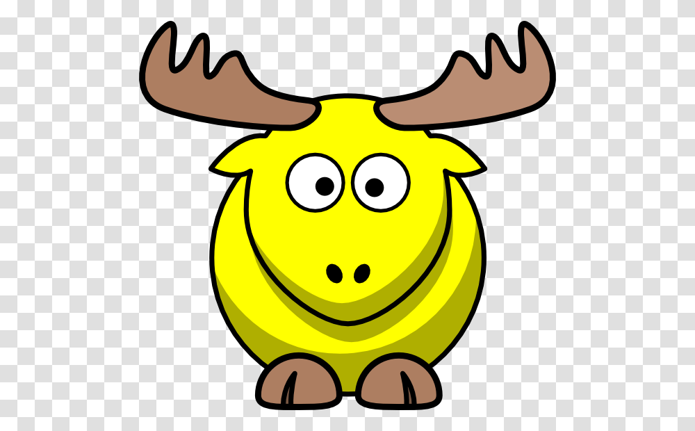 Yellow Moose Cartoon Clip Arts Download, Animal, Wildlife, Mammal, Deer Transparent Png