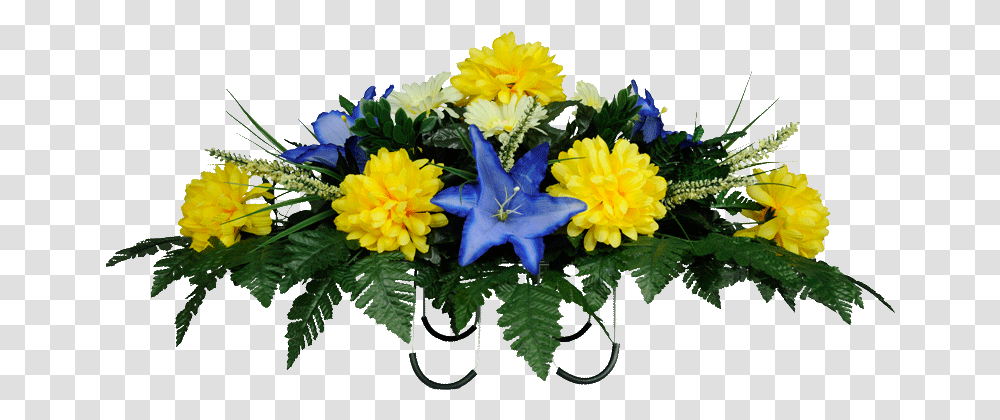 Yellow Mums And Blue Stargazer Lily Blue Yellow Bouquet Of Flowers, Plant, Blossom, Flower Arrangement, Flower Bouquet Transparent Png