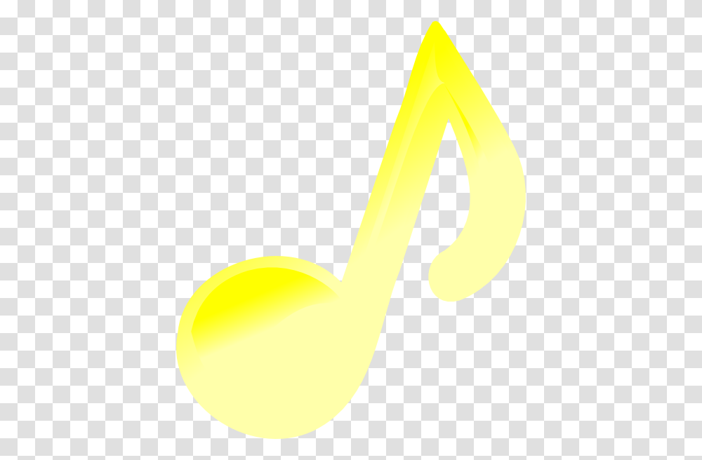 Yellow Music Note Clip Arts For Web, Banana, Plant, Food Transparent Png