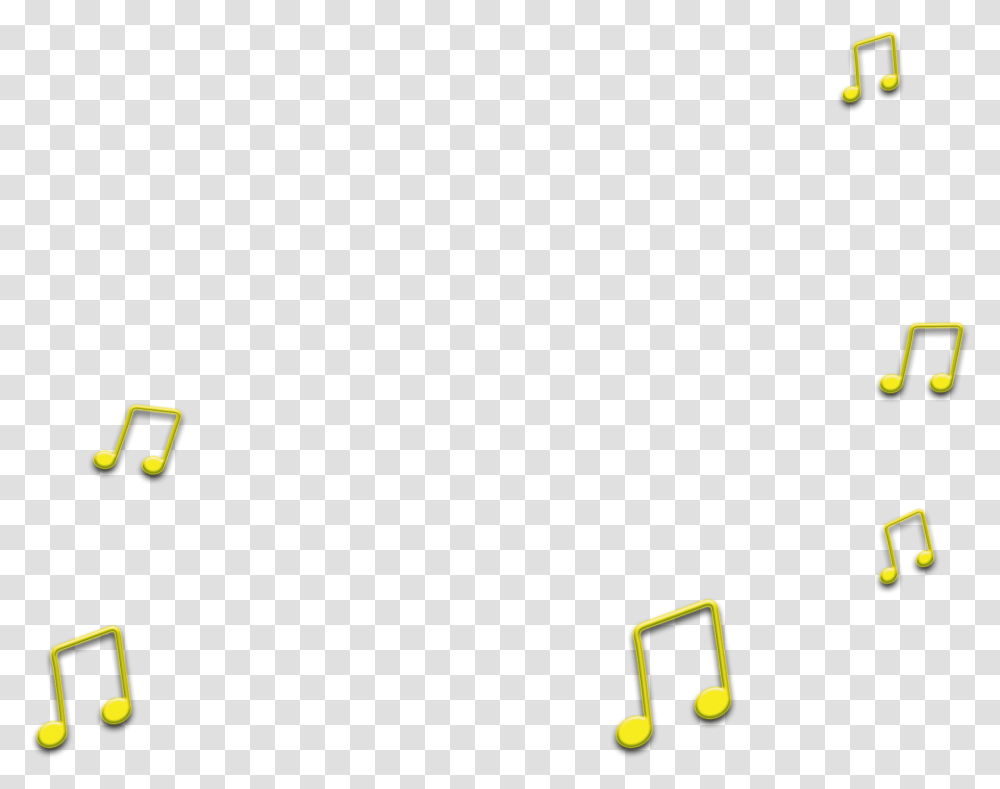 Yellow Musical Note Music Notes Yellow Transparent Png