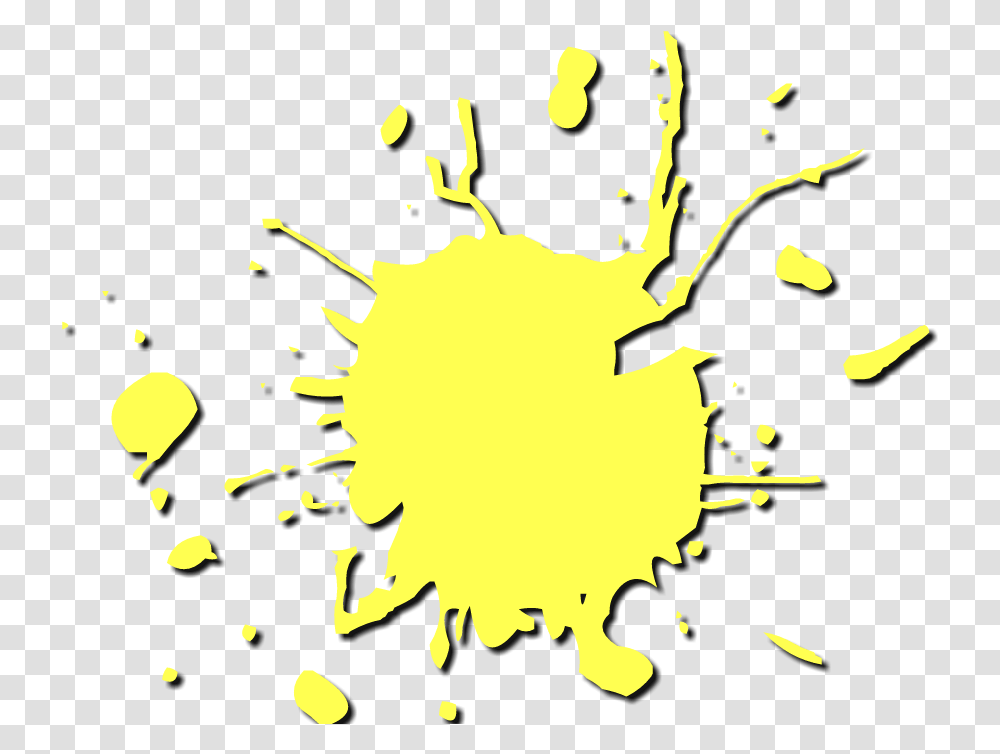 Yellow Paint Holi Image Reanimator Cat Dead Details Later, Stain, Silhouette Transparent Png