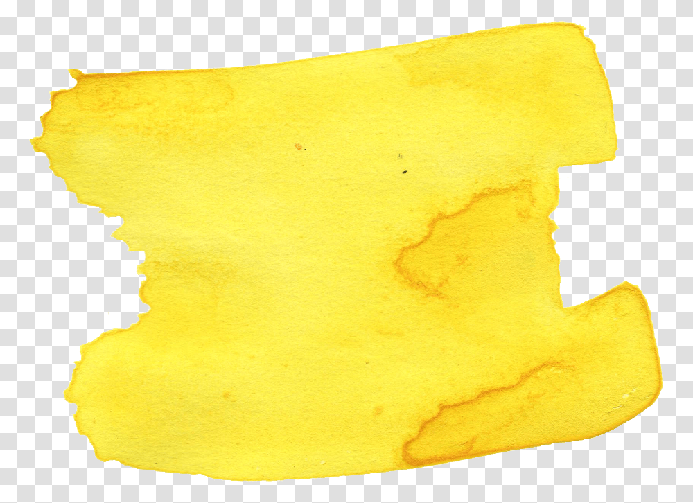 Yellow Paint Splatter Yellow Brush Stroke, Paper, Rug, Scroll Transparent Png