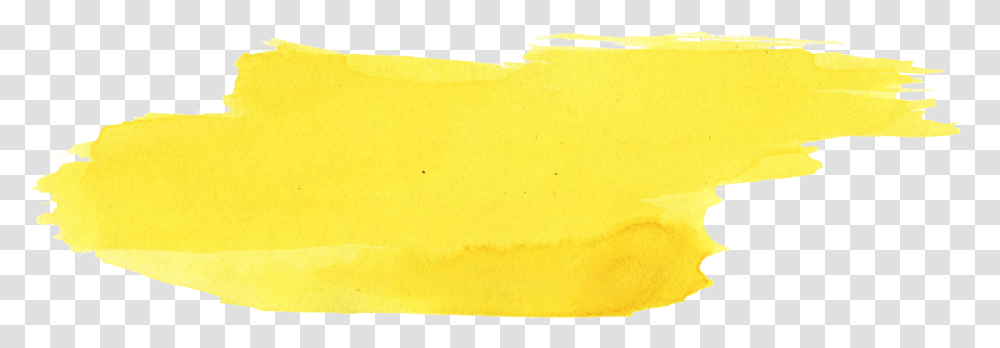 Yellow Paint Stroke, Food, Paper, Sliced, Butter Transparent Png