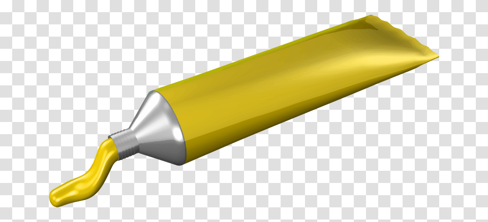 Yellow Paint Tube Clipart, Weapon, Weaponry, Ammunition, Marker Transparent Png