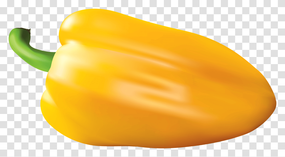 Yellow Pepper Vector Clipart Image Yellow Pepper, Plant, Fruit, Food Transparent Png