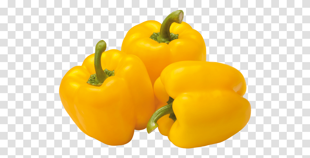 Yellow Peppers 500g Capsicum Yellow, Plant, Vegetable, Food, Bell Pepper Transparent Png
