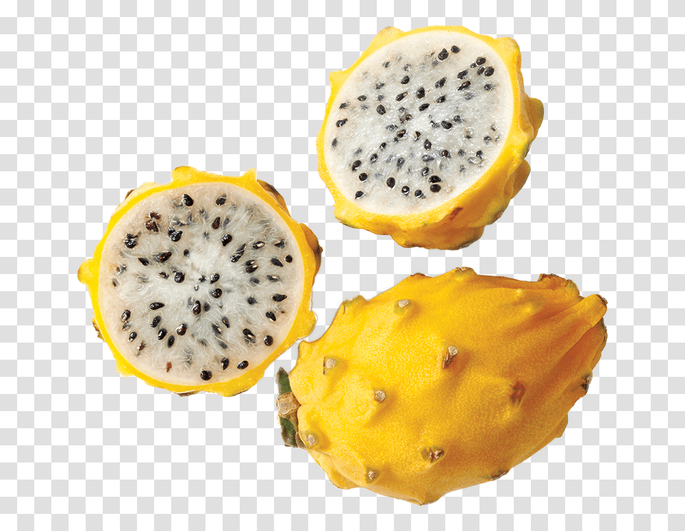 Yellow Pitaya Pitahaya, Plant, Fruit, Food, Fungus Transparent Png