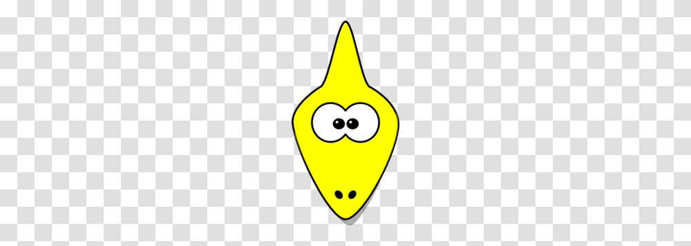Yellow Pterodactyl Head Clip Art, Plant, Light, Produce, Food Transparent Png