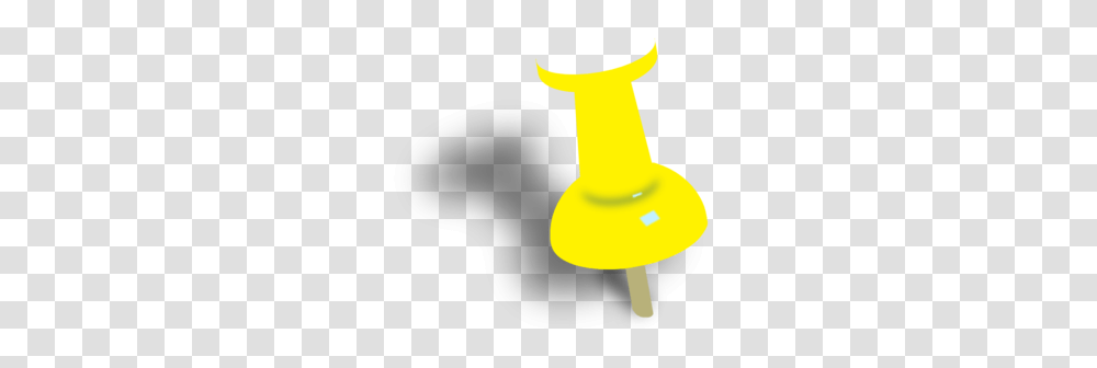 Yellow Push Pin Clip Art, Lamp Transparent Png