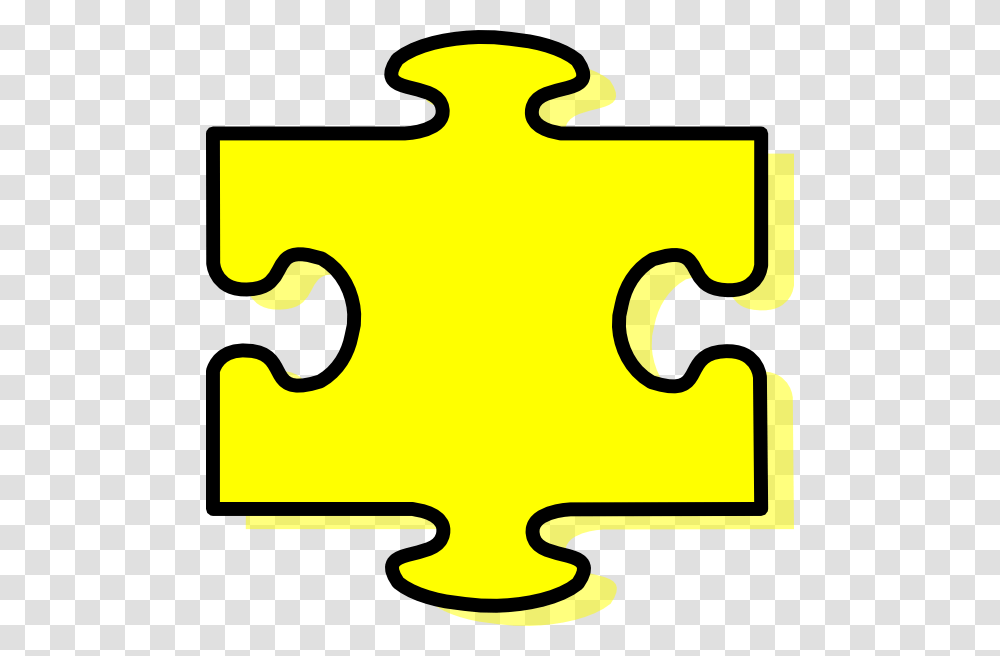Yellow Puzzle Piece Clip Art, Jigsaw Puzzle, Game Transparent Png