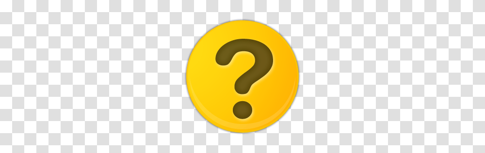 Yellow Question Mark Icon Free Icons Download, Number, Ball Transparent Png