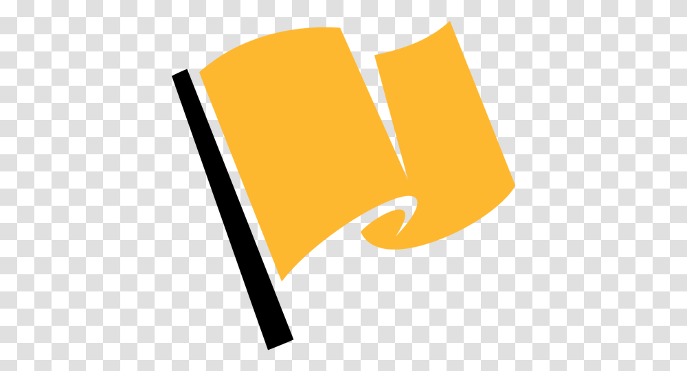 Yellow Race Flag, Alphabet, Paper Transparent Png