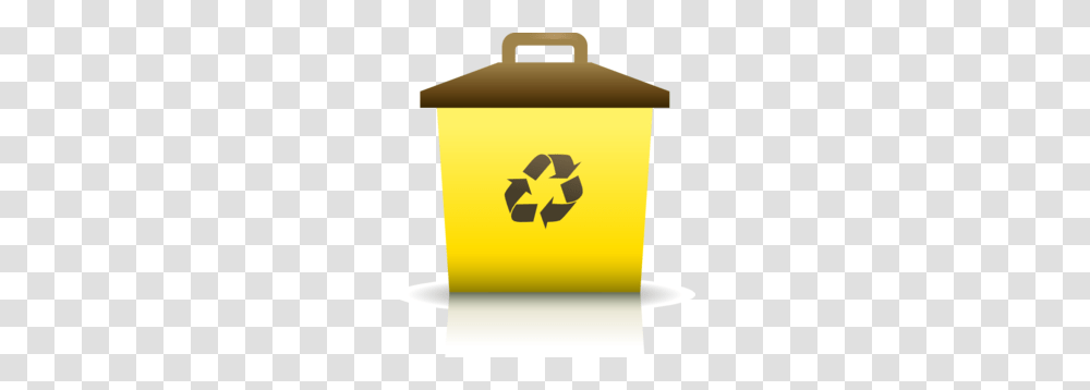 Yellow Recycling Container Clip Art, Recycling Symbol, Mailbox, Letterbox, Star Symbol Transparent Png
