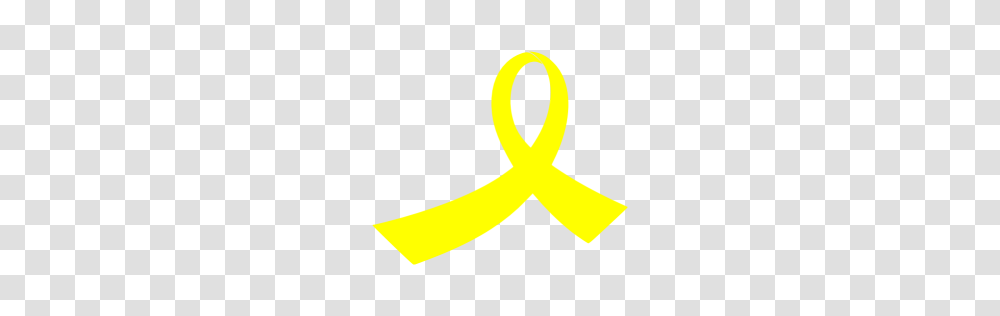 Yellow Ribbon Icon, Logo, Trademark Transparent Png