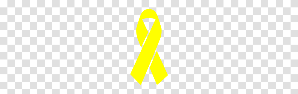 Yellow Ribbon Icon, Logo, Trademark Transparent Png