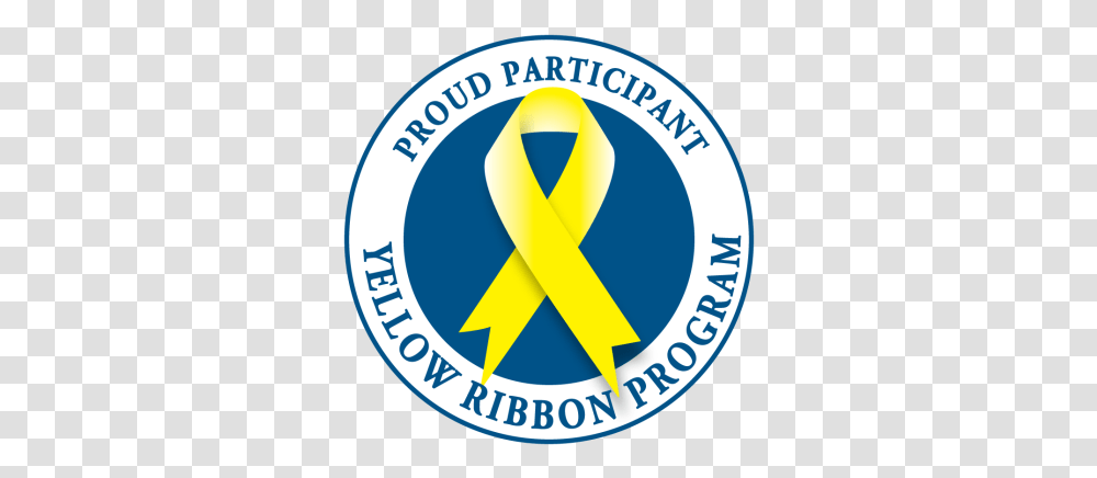 Yellow Ribbon Program Foundation, Logo, Symbol, Trademark, Badge Transparent Png
