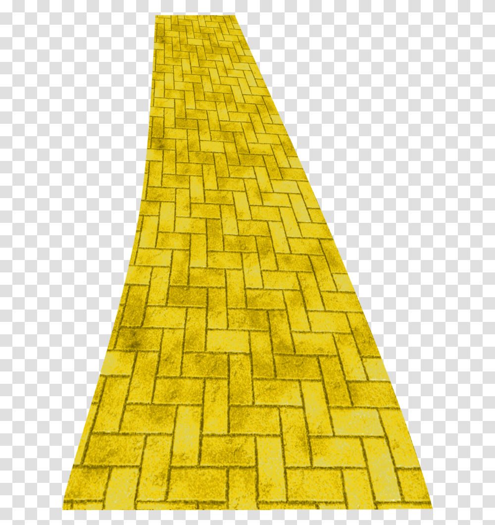 Yellow Road And Oz Yellow Brick Road Cartoon, Rug, Mat, Doormat Transparent Png