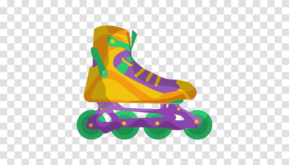 Yellow Roller Skate Shoe, Sport, Sports, Skateboard, Skating Transparent Png