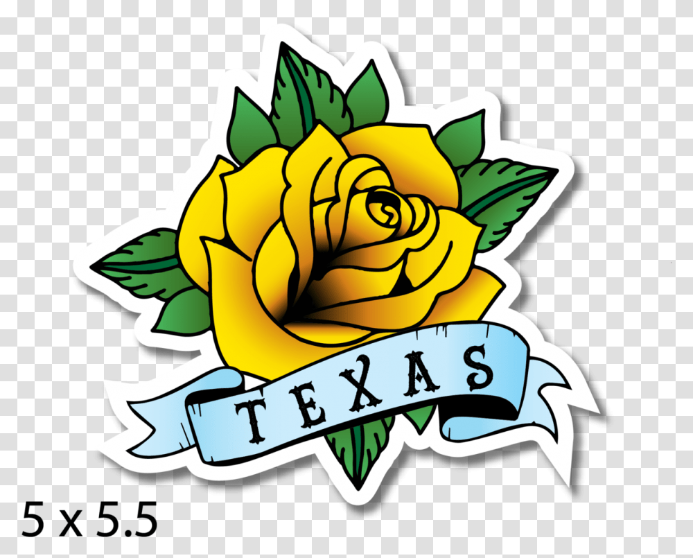 Yellow Rose Of Texas Decal Texas Yellow Rose Clipart, Graphics, Floral Design, Pattern, Plant Transparent Png