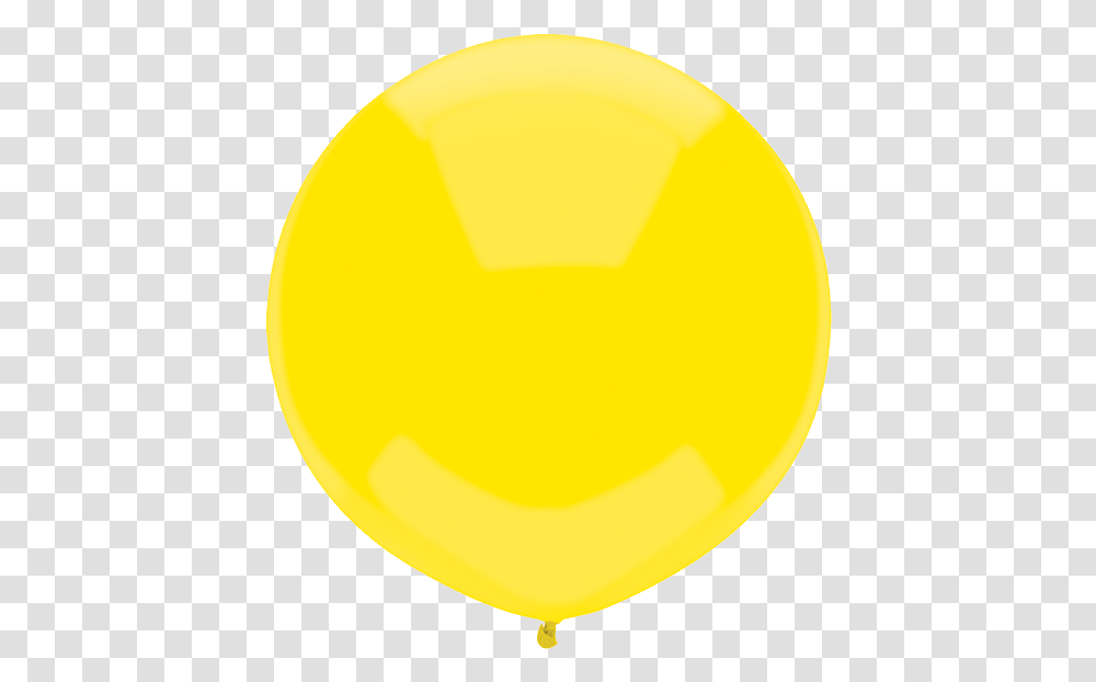 Yellow Round Balloon Clipart, Sphere, Tennis Ball, Sport, Sports Transparent Png