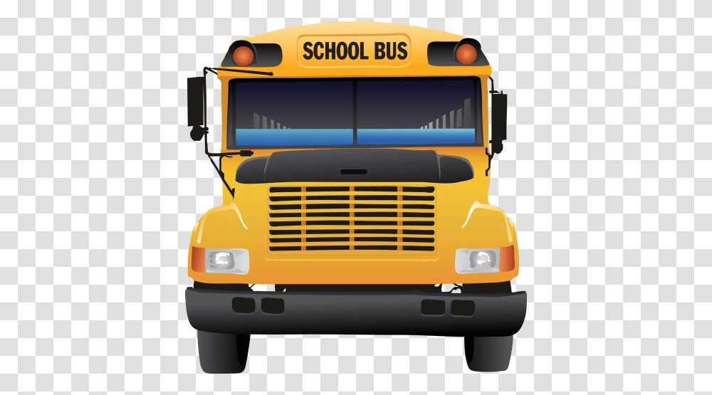 Yellow School Bus, Vehicle, Transportation Transparent Png