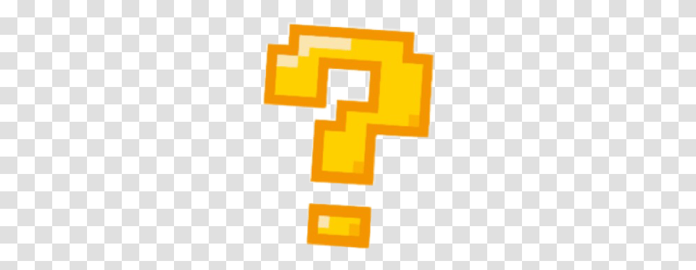 Yellow Sign Punctuation Pixel Questionmark Freetoedit, Pac Man, Cross Transparent Png
