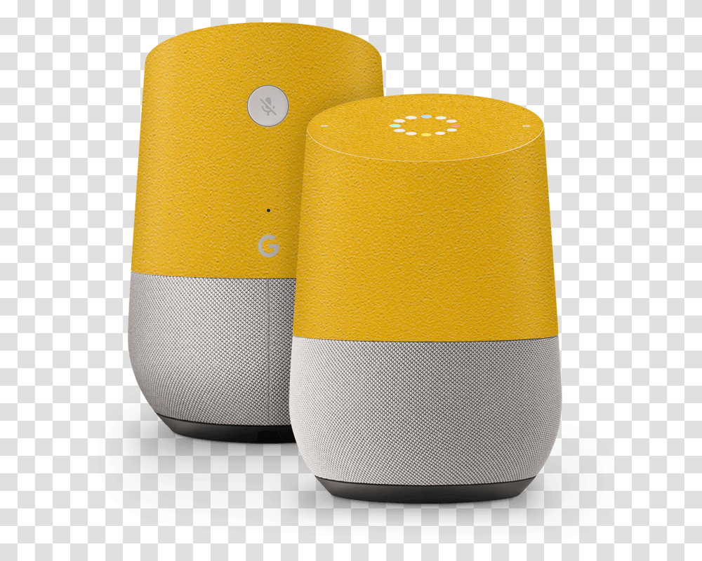 Yellow Skinswraps For Google Home Computer Speaker, Cylinder, Tape, Medication, Pill Transparent Png
