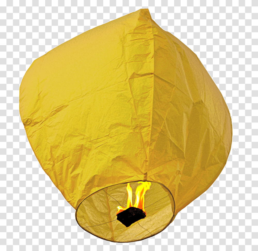 Yellow Sky Lanterns, Lamp, Tent, Balloon, Lampshade Transparent Png
