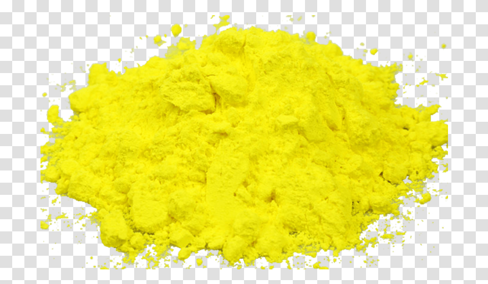Yellow Smoke Circle, Powder, Flour, Food, Plant Transparent Png