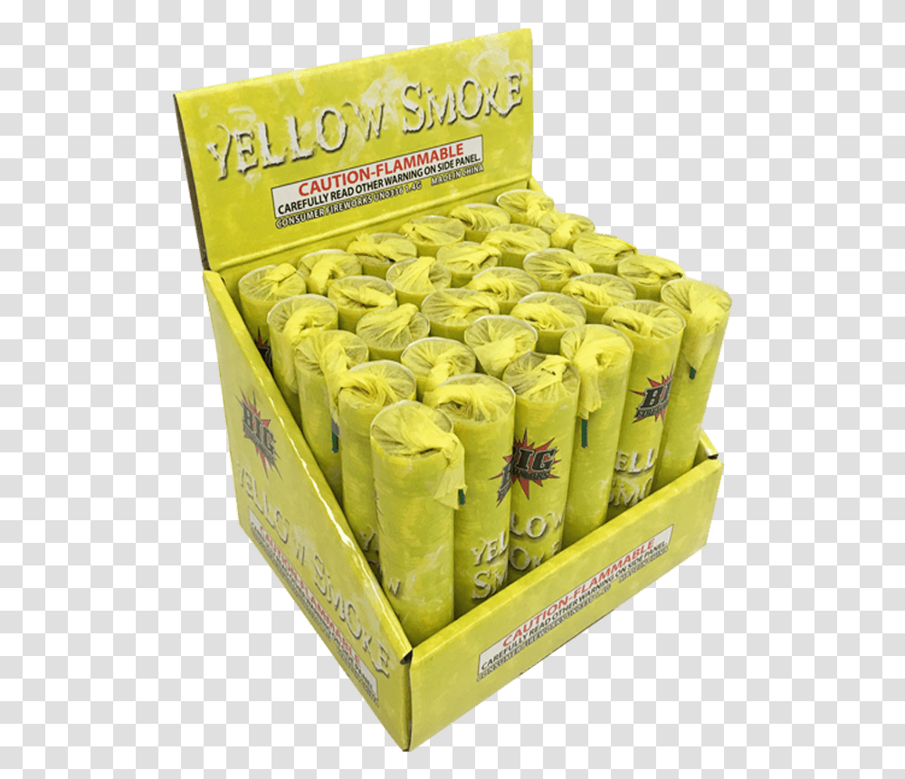 Yellow Smoke Colored Smoke, Box, Plant, Food, Produce Transparent Png