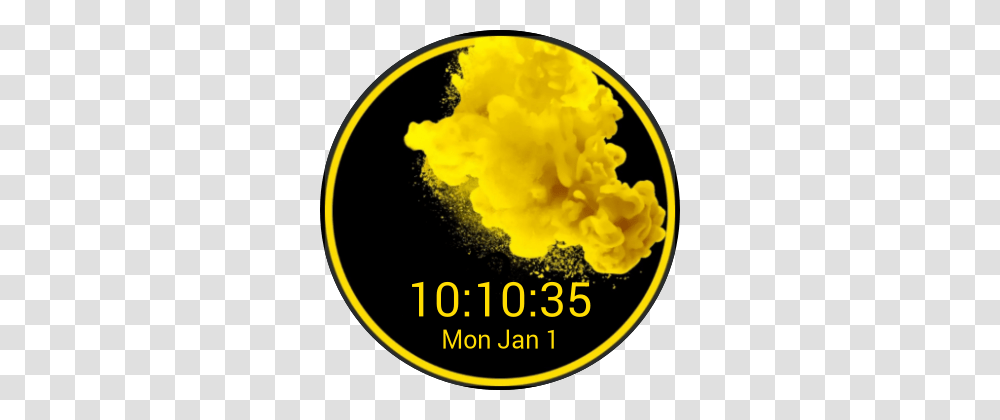 Yellow Smoke For Watch Urbane, Word, Pollen, Plant Transparent Png